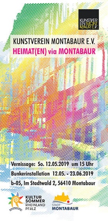 Plakat zur Ausstellung Heimat (en) via Montabaur